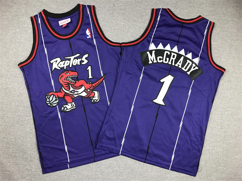 Camiseta Tracy McGrady 1 Toronto Raptors