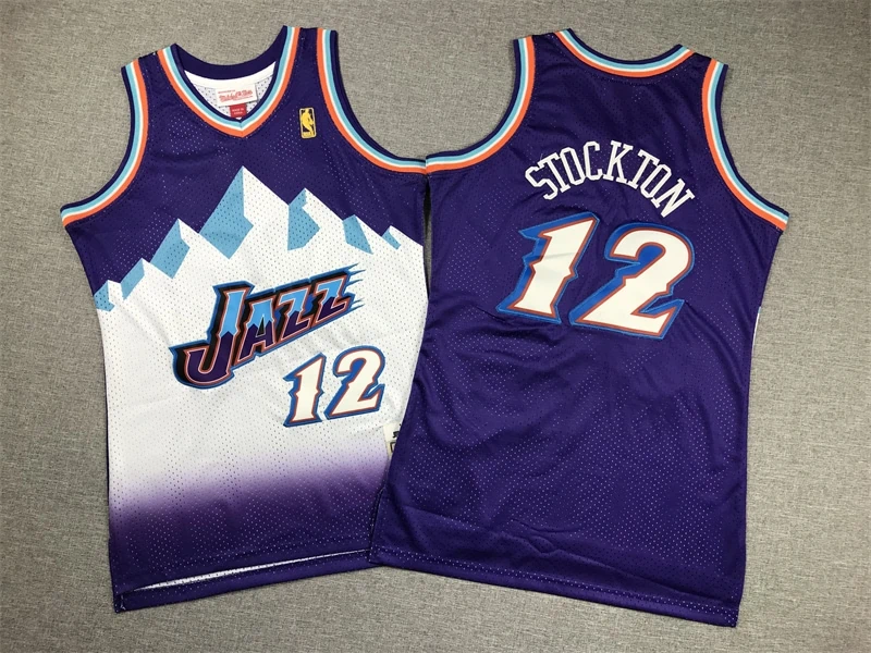 Camiseta-John-Stockton-12-Utah