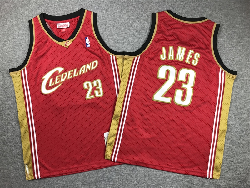 Camisetas Baloncesto Niños Cleveland Cavaliers 2018 LeBron James