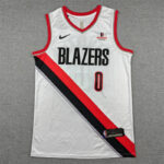 Camiseta Damian Lillard 0 Portland Trail Blazers