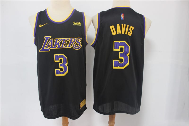 Camiseta Anthony Davis 3 Lakers Earned Edition 2021