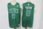 Camiseta Jason Tatum 0 Celtics Earned Edition 2021