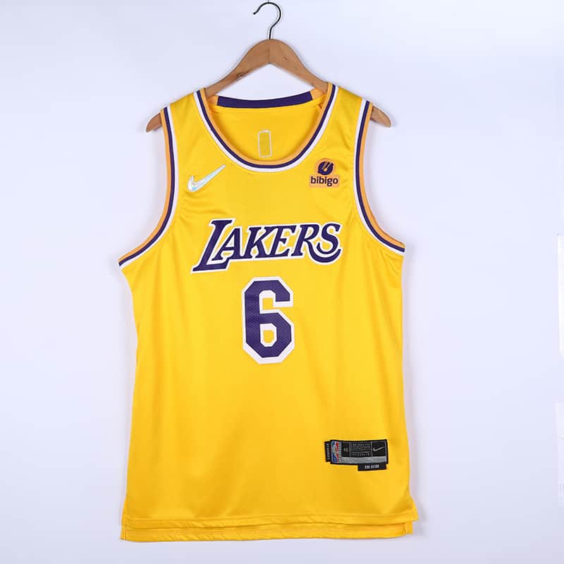 Camiseta LeBron James #06 Los Angeles Lakers 75th 2022 TCNBA