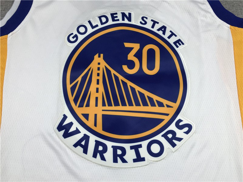 Camiseta Stephen Curry 30 Golden State Warriors Diamond 75th 2022 blanca 2