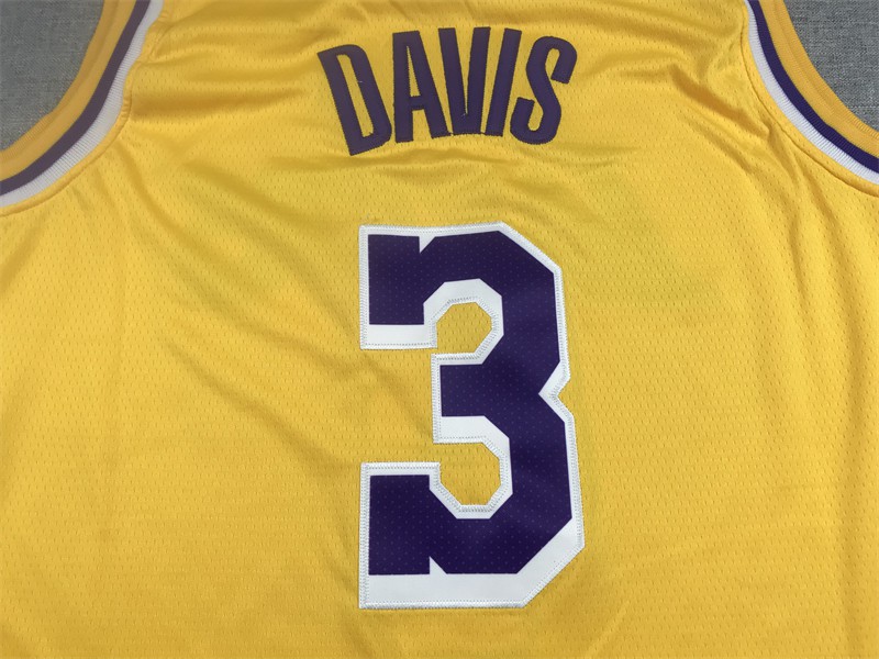Camiseta Anthony Davis 3 Los Angeles Lakers Diamond 75th 2022 4