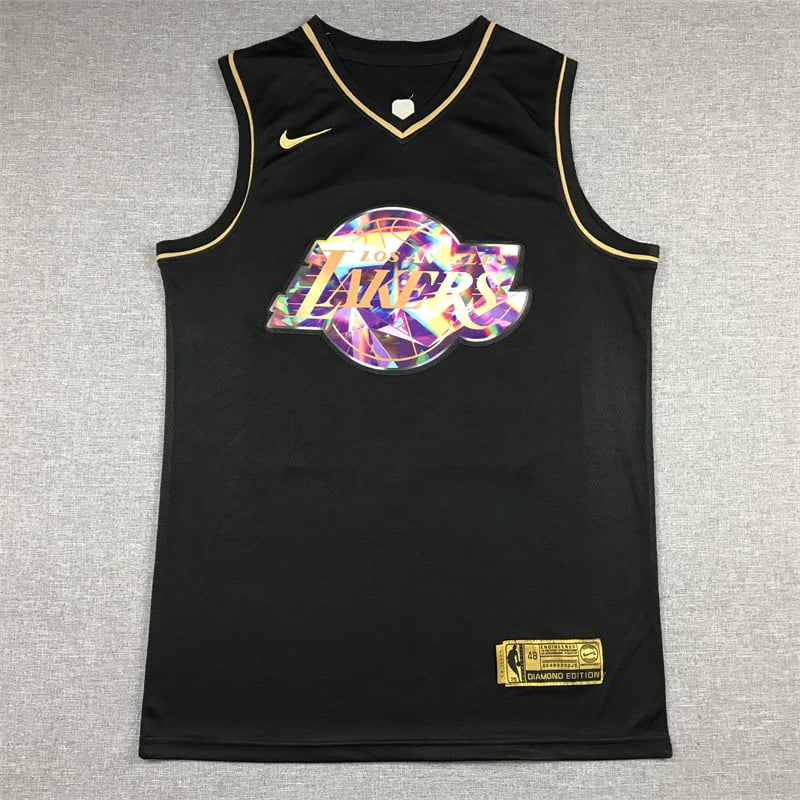 Camiseta Kobe Bryant 24 Lakers Diamond Golden Edition 2
