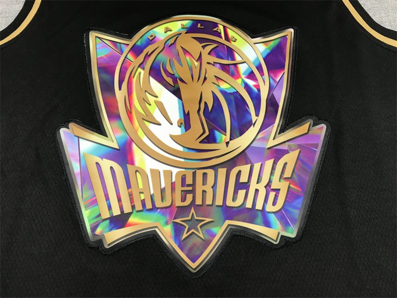 Camiseta Luka Doncic 77 Mavericks Diamond Golden Edition 2