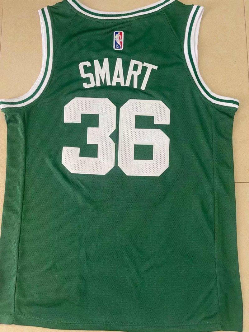 Camiseta Marcus Smart 36 Celtics The City 2022 3