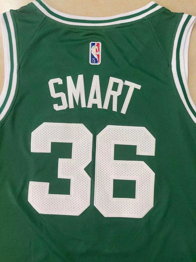 Camiseta Marcus Smart 36 Celtics The City 2022 4