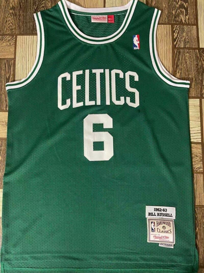 Camiseta Bill Russell #06 Celtics 【22,90€】