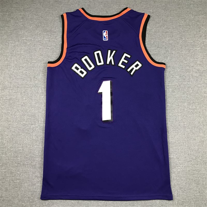 Camiseta Devin Booker 1 Phoenix Suns retro 2023 2