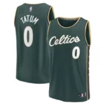 Camiseta Jason Tatum 0 Celtics The City 2023