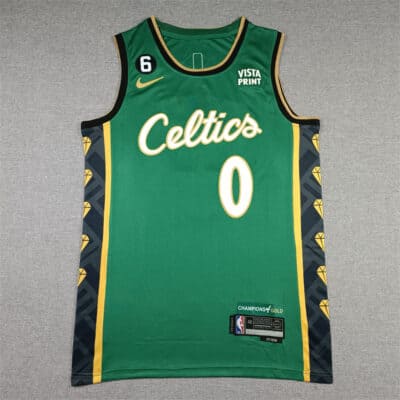 Camiseta Jayson Tatum #0 Celtics The City 2023