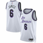 Camiseta LeBron James 06 Lakers The City 2023 1