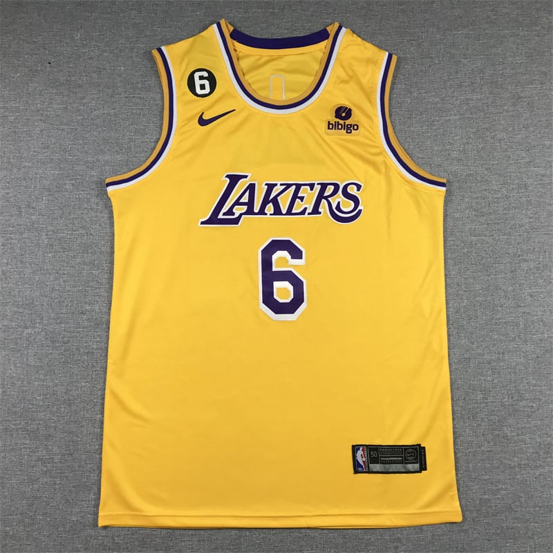 Camiseta LeBron James #06 Los Angeles Lakers 2023 【24,90€】 | TCNBA