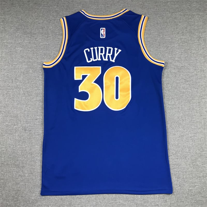 Camiseta Stephen Curry 30 Golden State Warriors 2023 azul claro 2