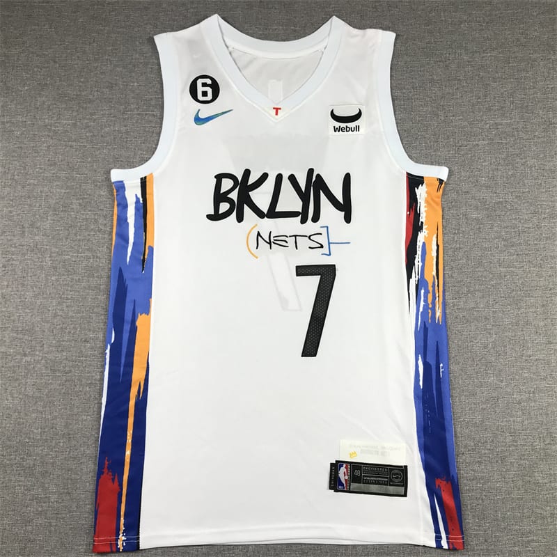 Marinero Síntomas aquí Camiseta Kevin Durant #7 Nets The City 2023 【24,90€】 | TCNBA