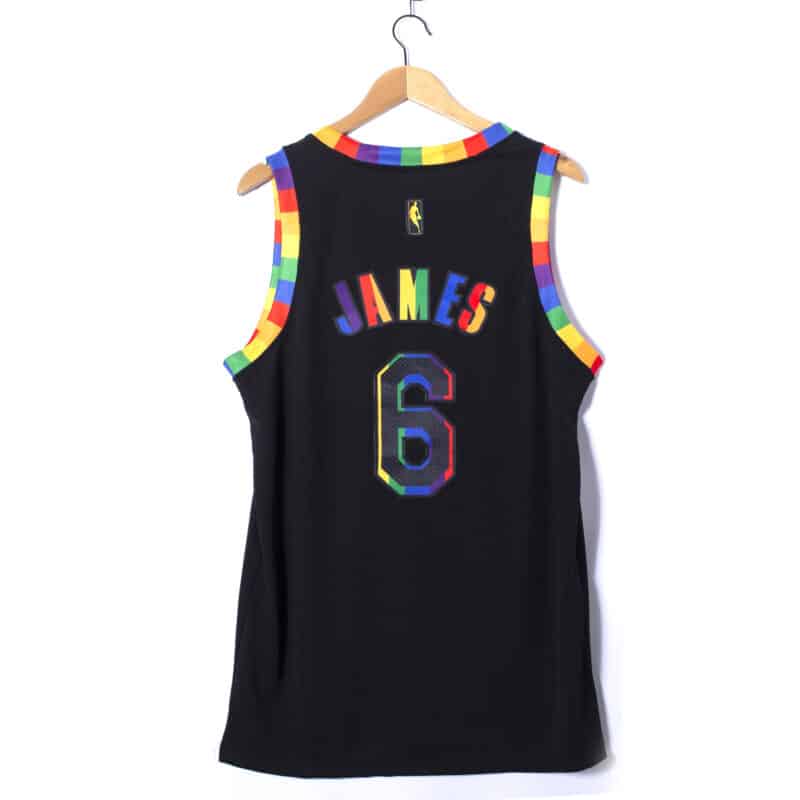 Camiseta LeBron James 06 Los Angeles Lakers Pride LGTB edition 2