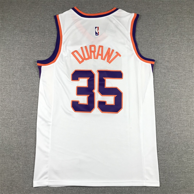Camiseta Kevin Durant 35 Phoenix Suns blanca 2