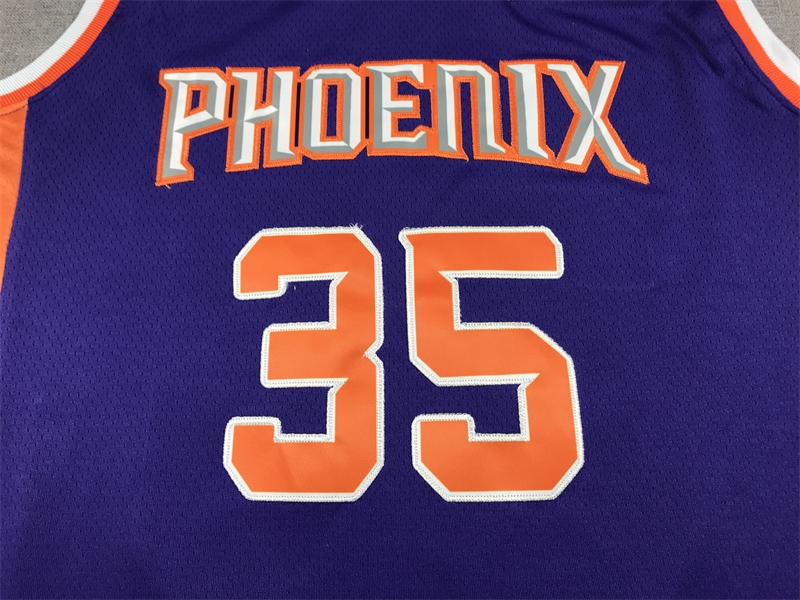 Camiseta Kevin Durant 35 Phoenix Suns violeta 4