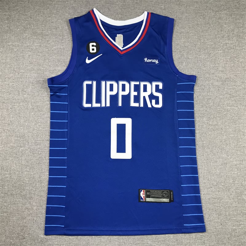 Camiseta Russell Westbrook 0 Los Angeles Clippers 1