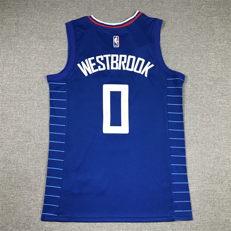 Camiseta Russell Westbrook 0 Los Angeles Clippers 3