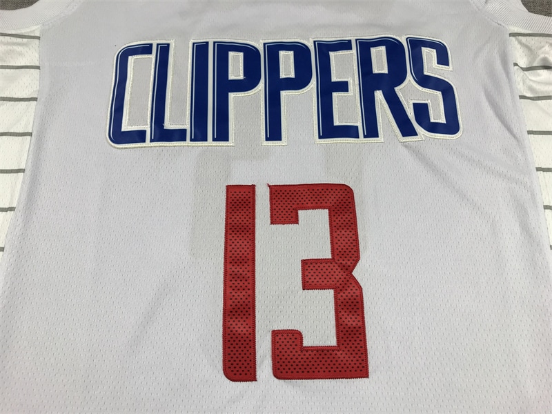 Comprar camiseta Paul George 13 Los Angeles Clippers blanco 2