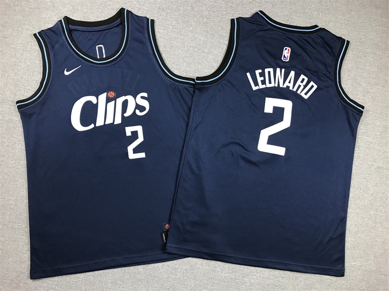 Camiseta Kawhi Leonard 2 Clippers the city 2024 1