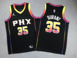 Camiseta Kevin Durant 35 Phoenix Suns negra
