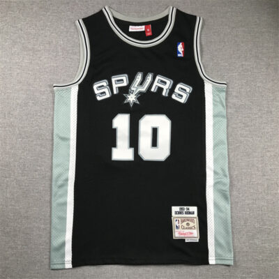 Camiseta Dennis Rodman 10 San Antonio Spurs 1