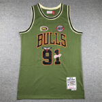 Camiseta Dennis Rodman 91 Chicago Bulls NBA Flight 1