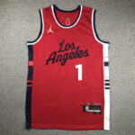 Camiseta James Harden 1 Los Angeles Clippers 2024 25 roja