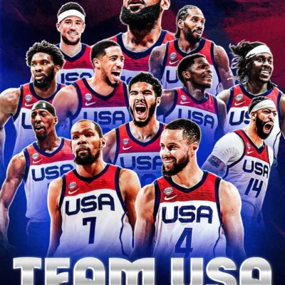 Camisetas seleccion NBA USA Juegos Olimpicos Paris 2024