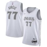 Camiseta Luka Doncic 77 Mavericks The City 2025 1