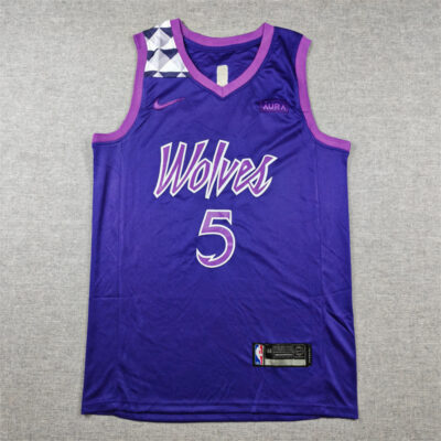 Camiseta Anthony Edwards #05 Timberwolves The City 2025