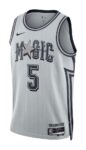 Camiseta Paolo Banchero 5 Orlando Magic The City 2025