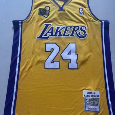 Camiseta Kobe Bryant #24 Lakers 2009/10 NBA Finals Hardwood Classics