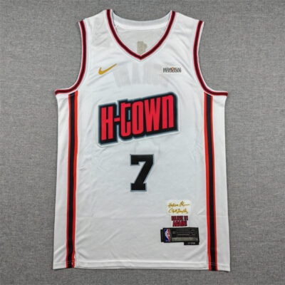Camiseta Kevin Durant #7 Rockets The city 2025