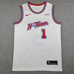 Camiseta Amen Thompson 1 Rockets The city 2026 1