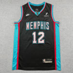 Camiseta Ja Morant 12 Memphis Grizzlies 2026 clasica