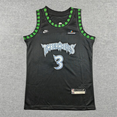 Camiseta Jaden McDaniels #3 Minnesota Timberwolves Clásica