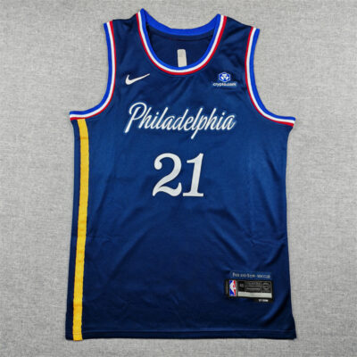 Camiseta Joel Embiid #21 Sixers The City 2026