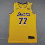 Camiseta Luka Doncic 77 Los Angeles Lakers 2026 amarilla 1