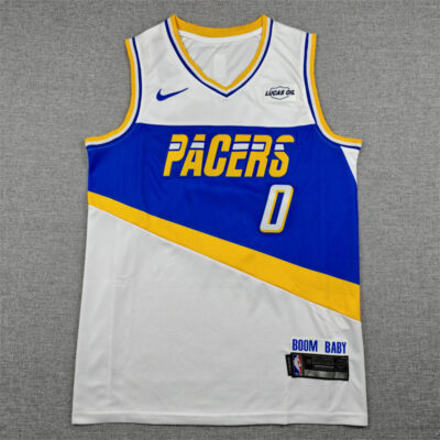 Camiseta Tyrese John Haliburton #0 Pacers The City 2026