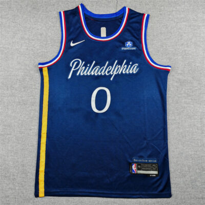 Camiseta Tyrese Maxey #0 Sixers The city 2026