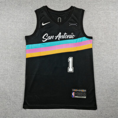 Camiseta Victor Wembanyama #1 Spurs The City 2026