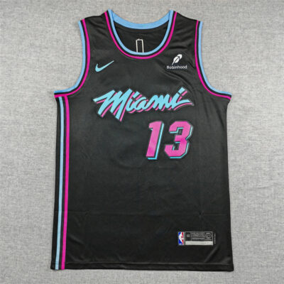 Camiseta Bam Adebayo #13 Heat The City 2026