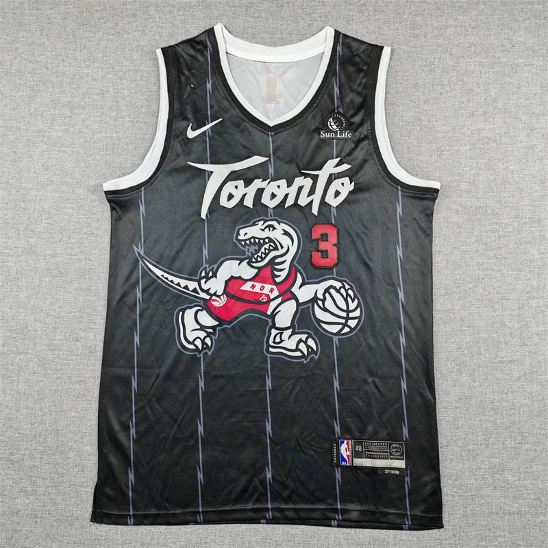 Camiseta Brandon Ingram #3 Toronto Raptors The City 2026 1 Camiseta Brandon Ingram #3 Toronto Raptors The City 2026