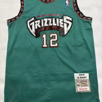 Camiseta Ja Morant #12 Vancouver Grizzlies 2019/20 Hardwood Classics