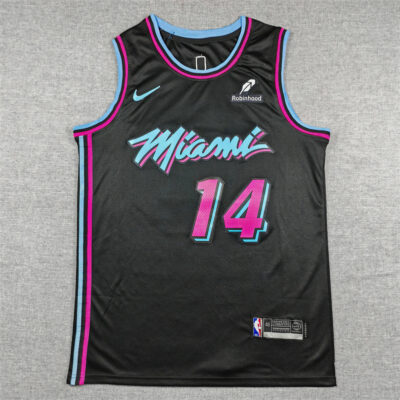 Camiseta Tyler Herro #14 Heat The City 2026